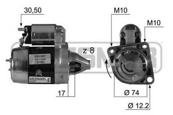 220387 ERA motor de arranco