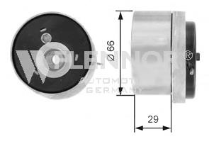 FS04159 Flennor rolo de reguladora de tensão da correia do mecanismo de distribuição de gás