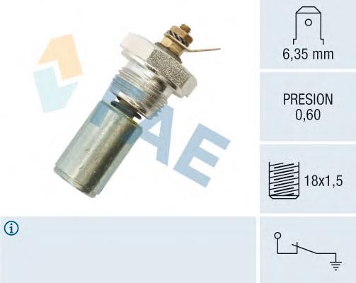 12260 FAE sensor de pressão de óleo