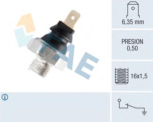 11270 FAE sensor de pressão de óleo
