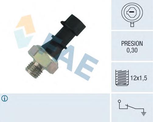 0007710824 Fiat/Alfa/Lancia sensor de pressão de óleo