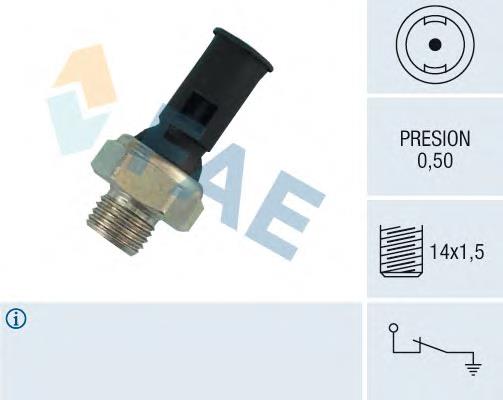 12390 FAE sensor de pressão de óleo