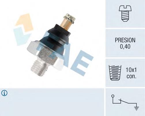 10060 FAE sensor de pressão de óleo