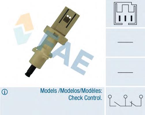 24410 FAE sensor de ativação do sinal de parada