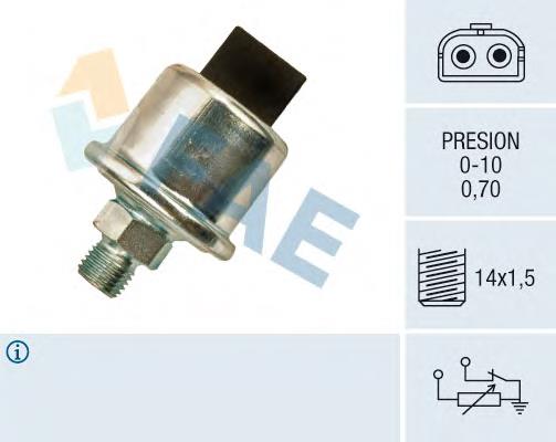 14050 FAE sensor de pressão de óleo