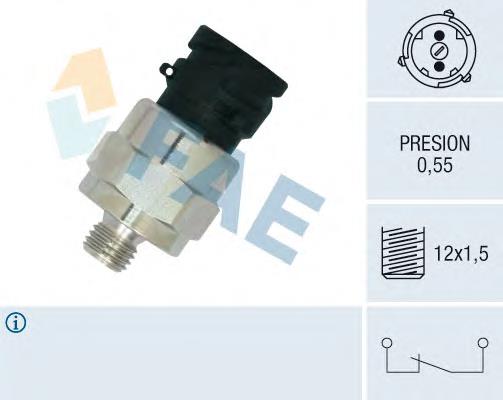 18101 FAE sensor de pressão de óleo