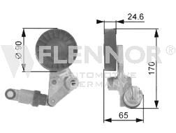 FA24996 Flennor reguladora de tensão da correia de transmissão