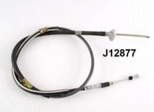 J12877 Nipparts cabo traseiro direito/esquerdo do freio de estacionamento