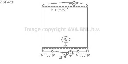 Радиатор VL2042N AVA