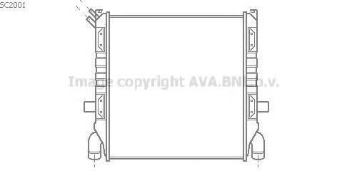 Радиатор SC2001 AVA
