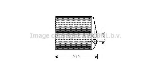 OLA6354 AVA radiador de forno (de aquecedor)