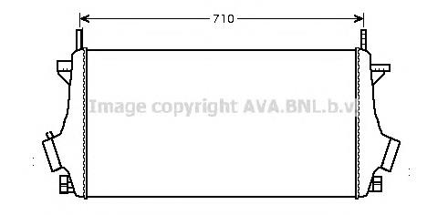 OLA4476 AVA Охладитель наддувочного воздуха