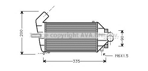 Интеркулер OL4262 AVA