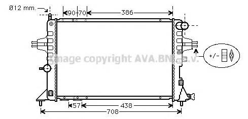 Радиатор OL2252 AVA