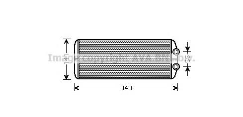 PE6311 AVA radiador de forno (de aquecedor)