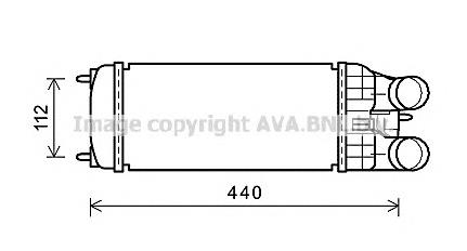 Интеркулер PEA4361 AVA