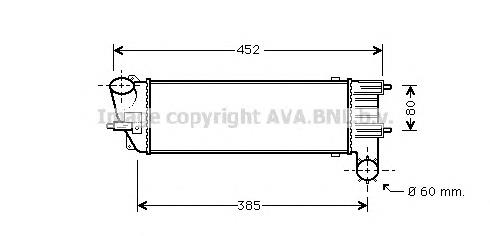 Интеркулер PE4344 AVA