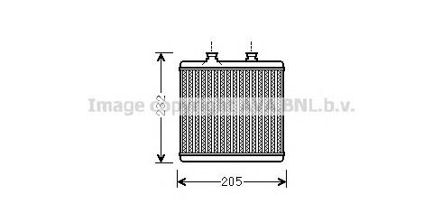 MS6472 AVA radiador de forno (de aquecedor)