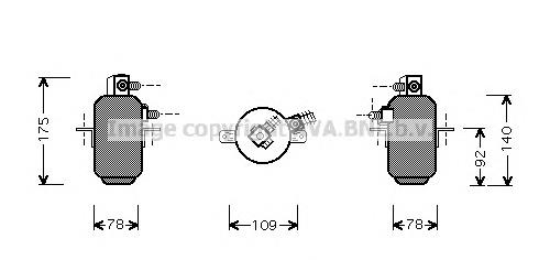 Осушитель кондиционера MSD081 AVA