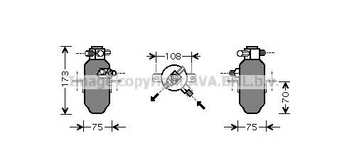 Осушитель кондиционера MSD374 AVA