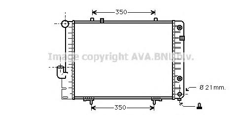 Радиатор MS2096 AVA