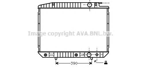 Радиатор MS2070 AVA