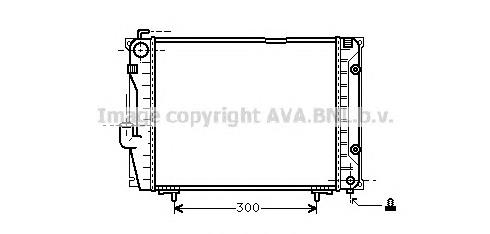 Радиатор MS2069 AVA