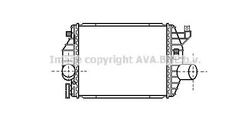 MS4223 AVA radiador de intercooler