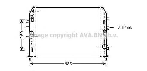 LFG215200E Mazda Радиатор основной