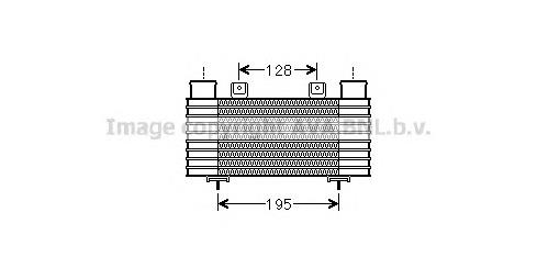 Radiador de intercooler MZ4239 AVA