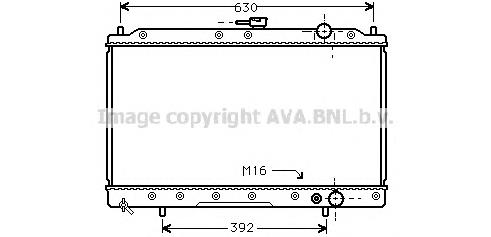 Радиатор MTA2043 AVA