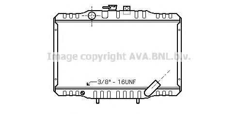 Радиатор MTA2062 AVA