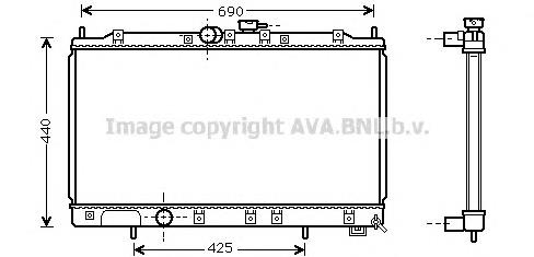 Радиатор MT2122 AVA