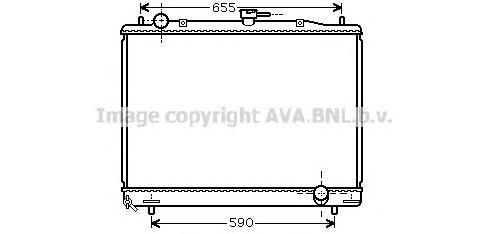 Радиатор MT2193 AVA