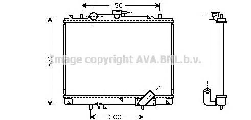 Радиатор MT2167 AVA