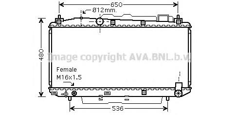 Радиатор TOA2348 AVA