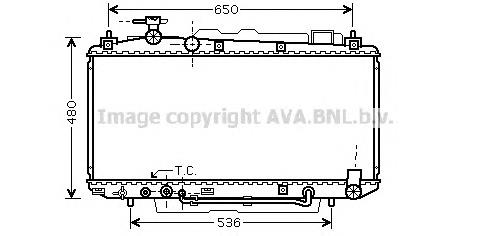 TO2301 AVA радиатор