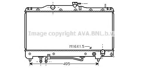 Радиатор TO2205 AVA