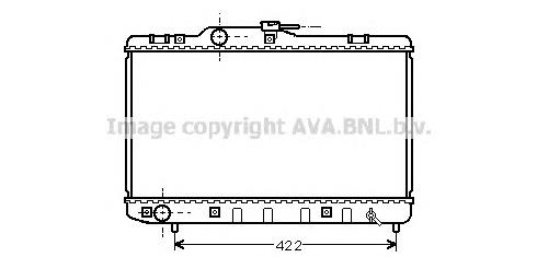 Радиатор TO2227 AVA