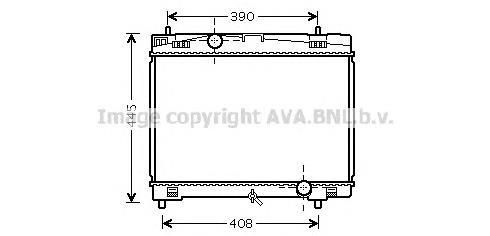 Радиатор TO2482 AVA