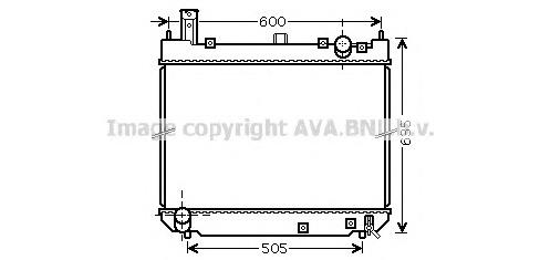 Радиатор TO2488 AVA