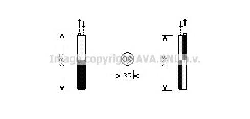 Осушитель кондиционера VWD297 AVA