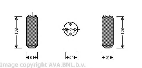 VOD104 AVA ресивер-осушитель кондиционера