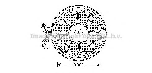 3507197 Volvo Вентилятор радиатора