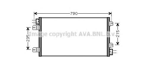 RT5342 AVA radiador de aparelho de ar condicionado