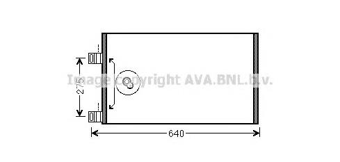 Конденсатор кондиционера AVA RT5444 цена, от 65.88 USD