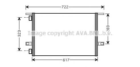 Radiador de aparelho de ar condicionado RTA5304 AVA