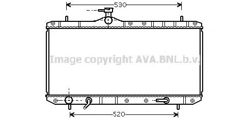 Радиатор SZ2063 AVA