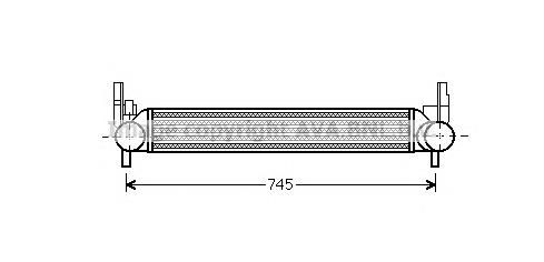 STA4039 AVA radiador de intercooler