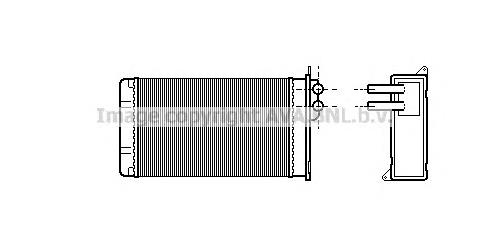 Radiador de forno (de aquecedor) ST6025 AVA